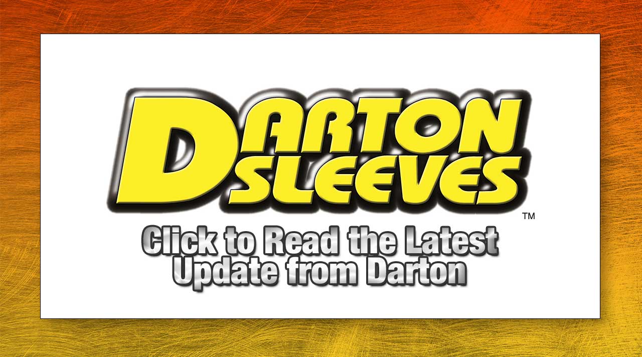 Darton Sleeves. Click to read the latest update from Darton.